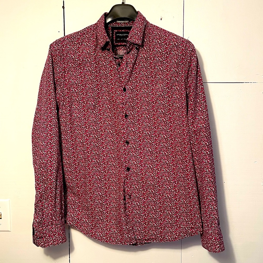 Denim & Flower Men’s Button Down